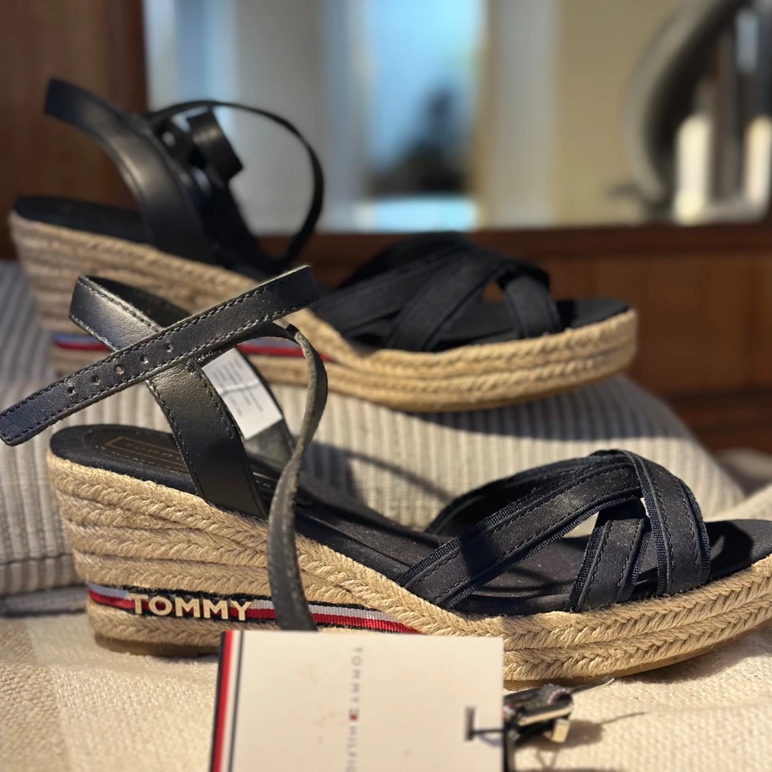 Wedge Sandaler med kilklack Tommy Hilfiger