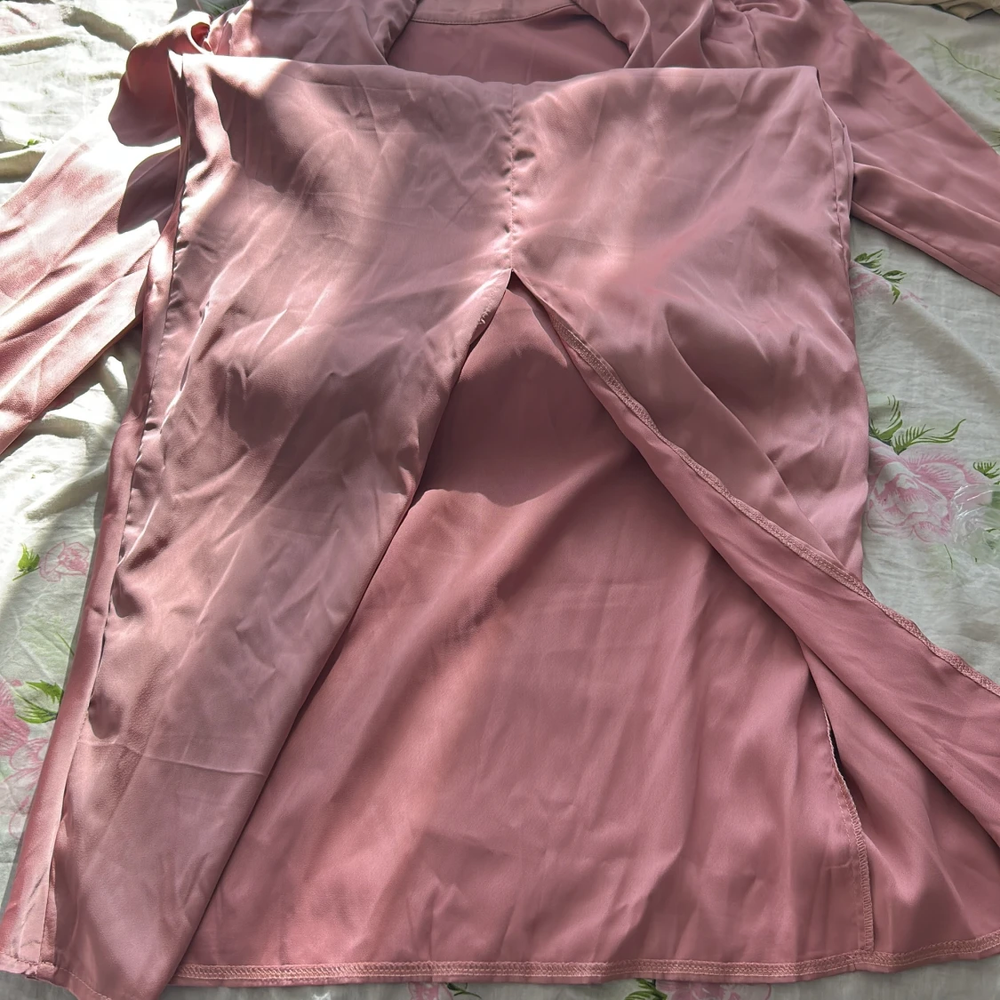 Rosa långklänning från SHEIN i M - 4