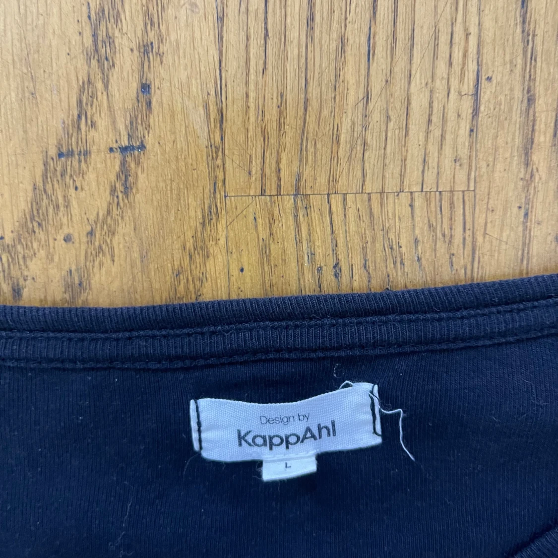 Svart långärmad tröja från KappAhl - 2