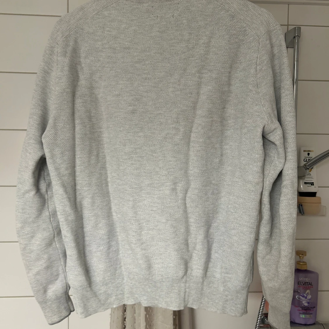 Ljusgrå half zip tröja Polo Ralph Lauren - 1