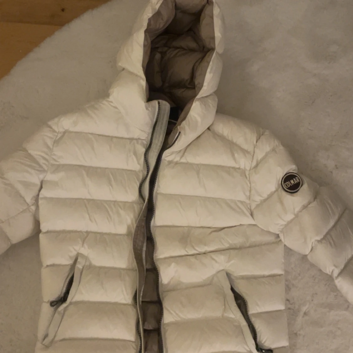 Vit dunjacka från Colmar - 1