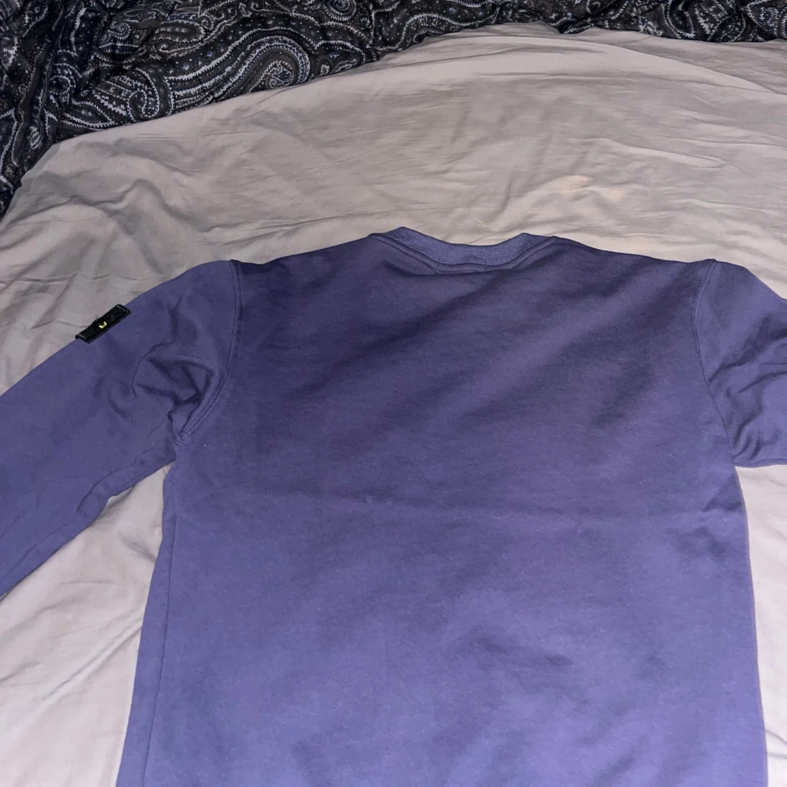 Mörkblå sweatshirt från Stone Island - 4