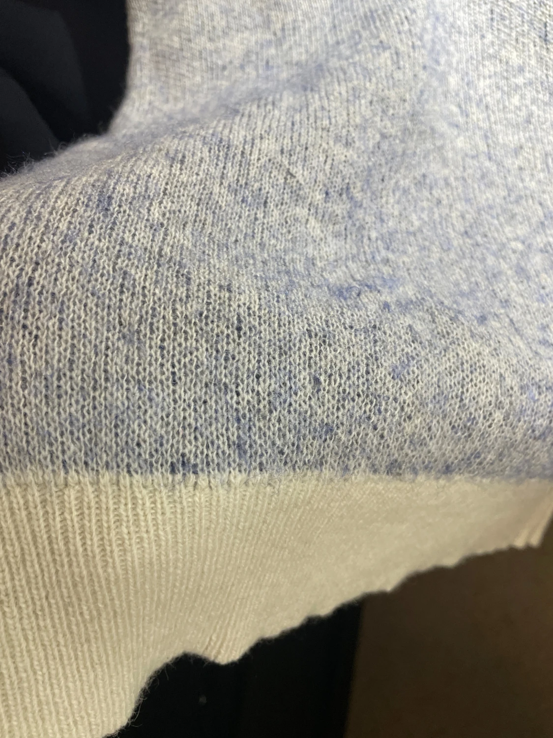 Blå stickad tröja Woolrich XS - 1