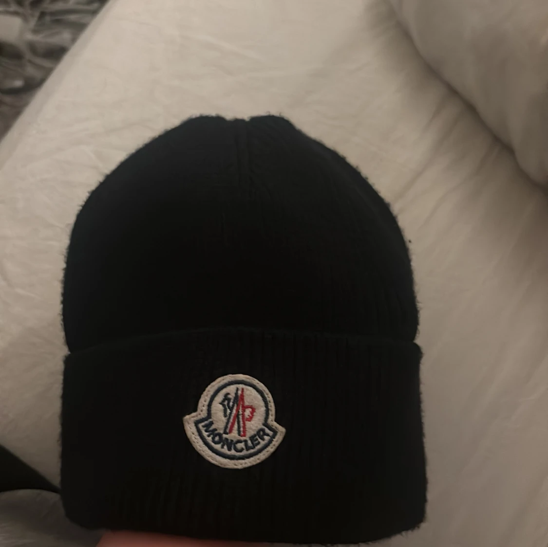 Svart Moncler mössa i ull - 3