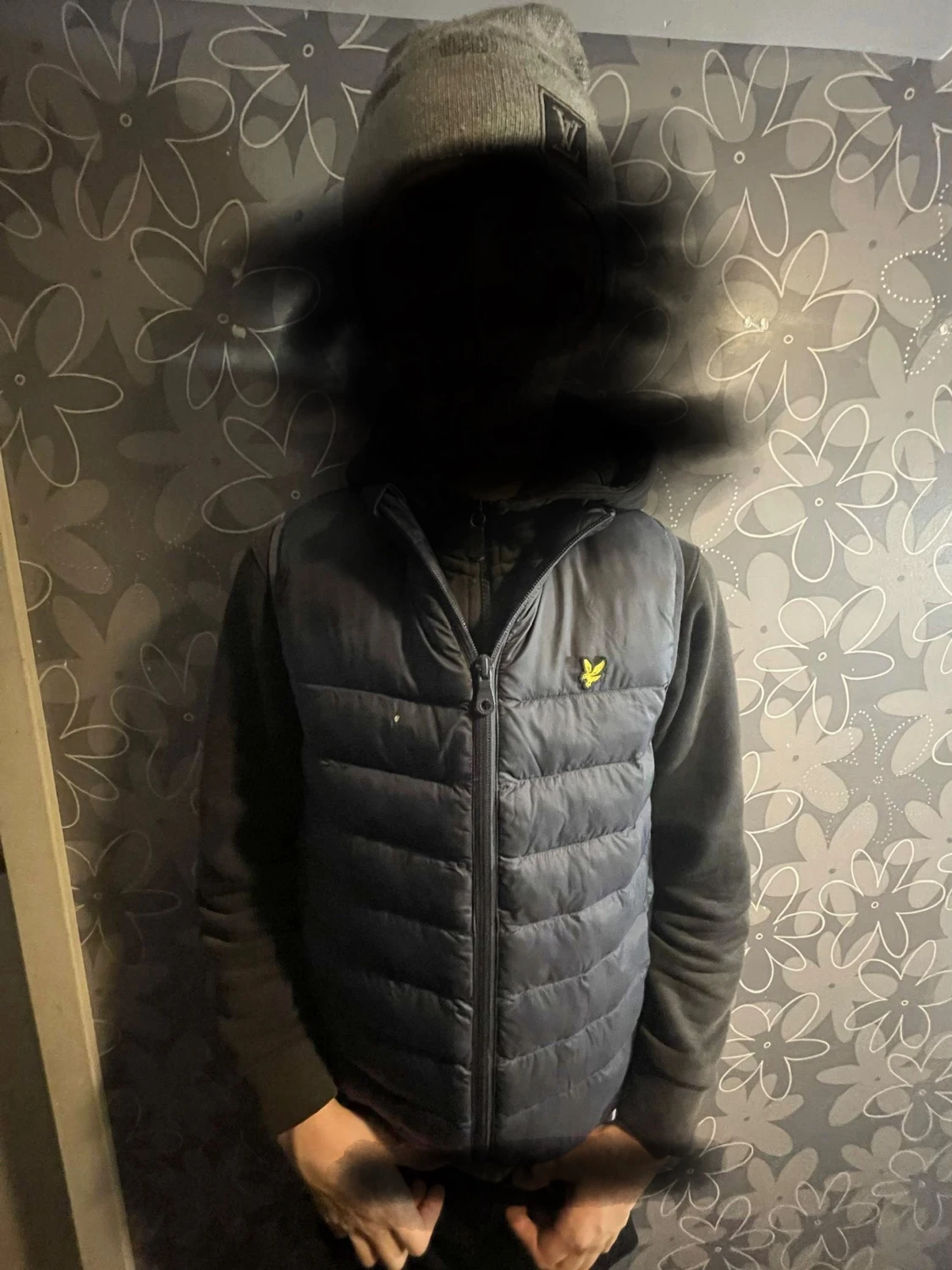 Mörkblå dunväst från Lyle & Scott - 2