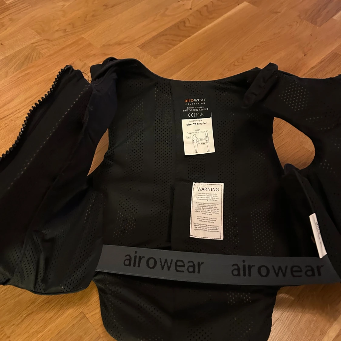  Rid Svart säkerhetsväst från Airowear - 3