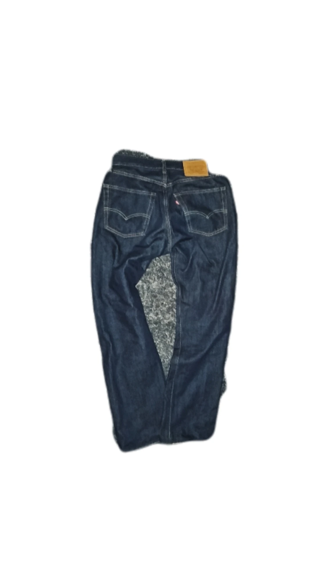 Levi's 555 mörkblå jeans straight fit - 2