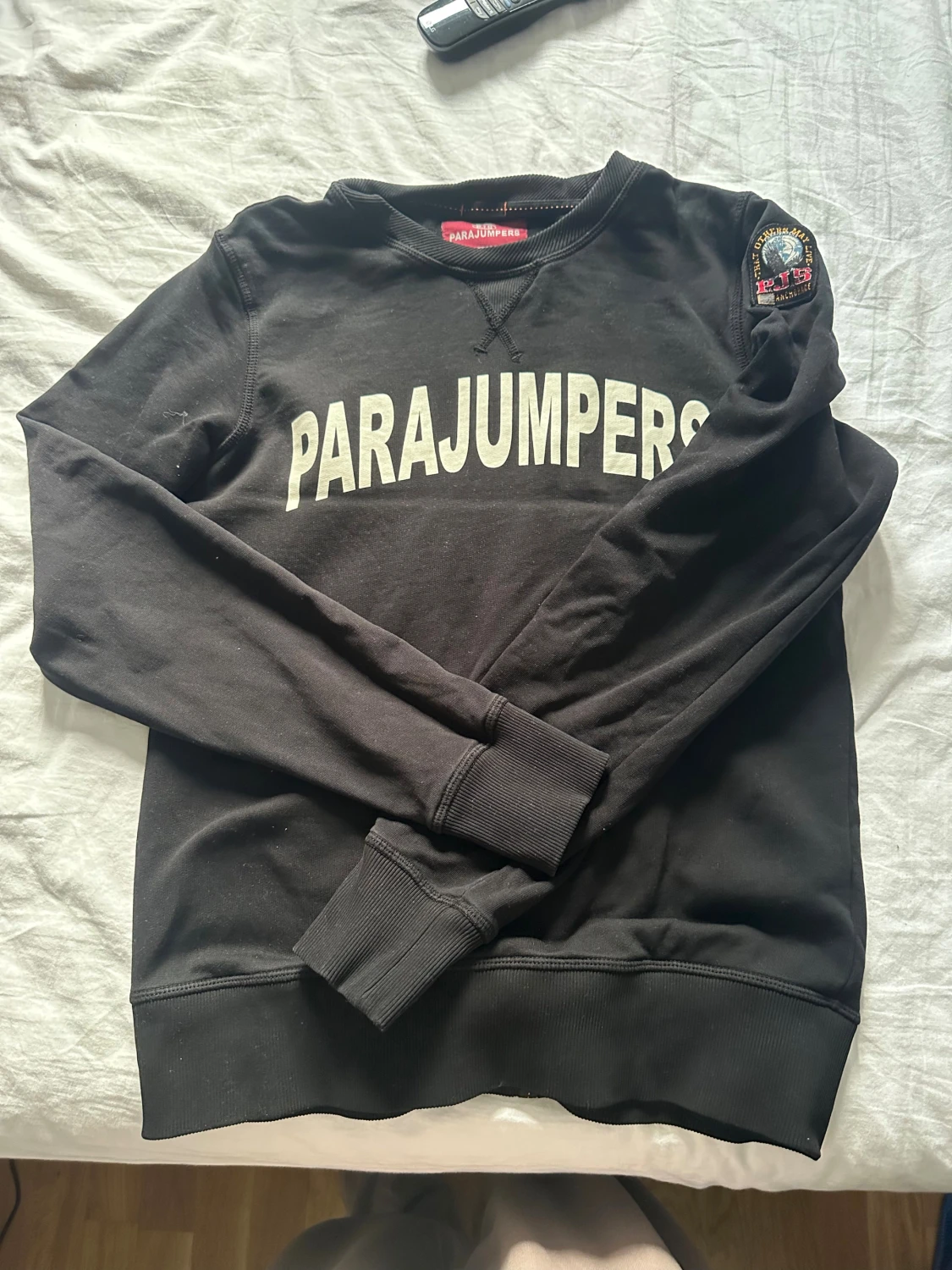 Svart fleece-tröja Parajumpers YL