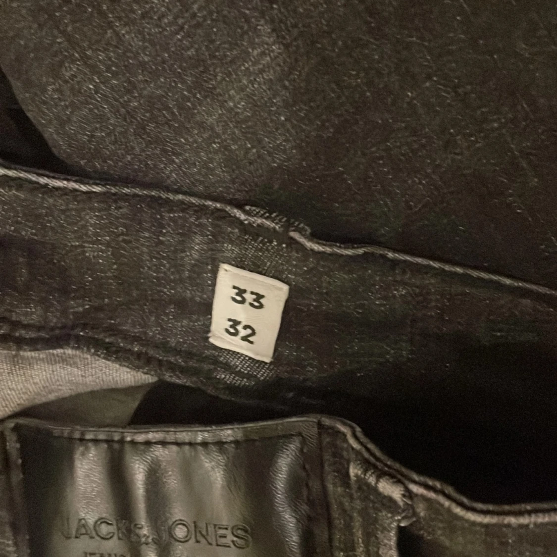 Svarta slim jeans Slim/Glenn - 93