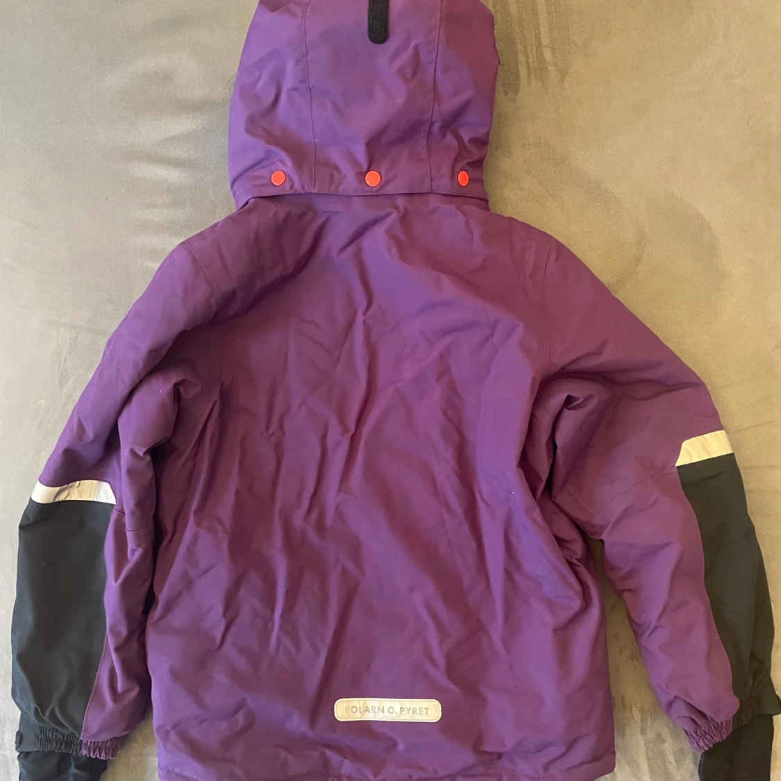 Lila vinterjacka Polarn O. Pyret 134 - 1