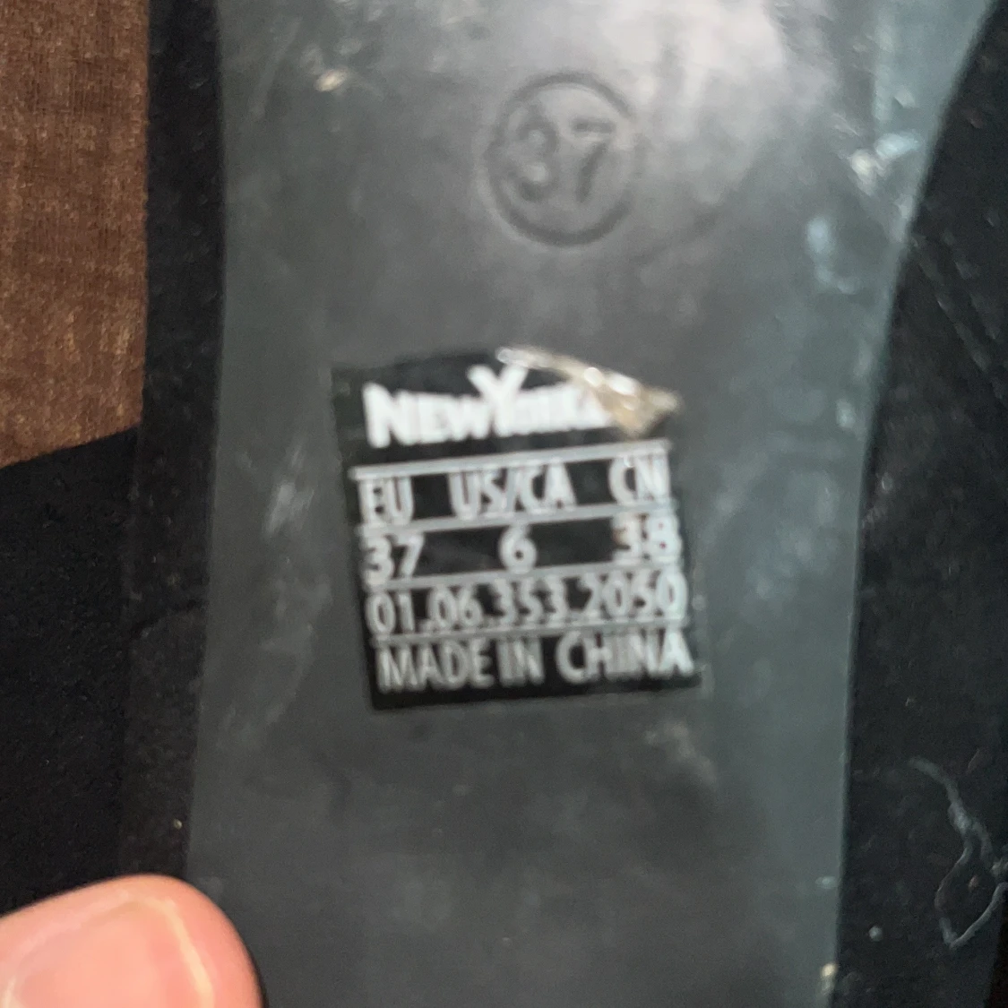 Svarta stövletter från New Yorker - 2