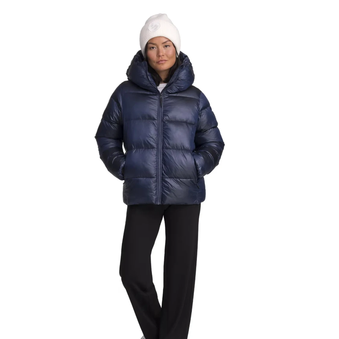 Blå vinterjacka - 1