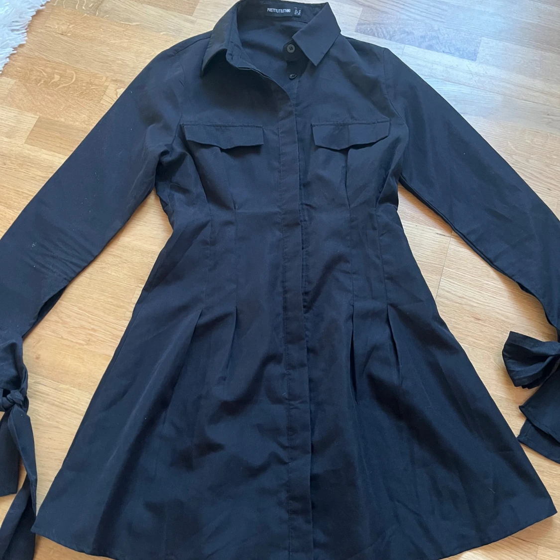 Svart skjortklänning  - 3