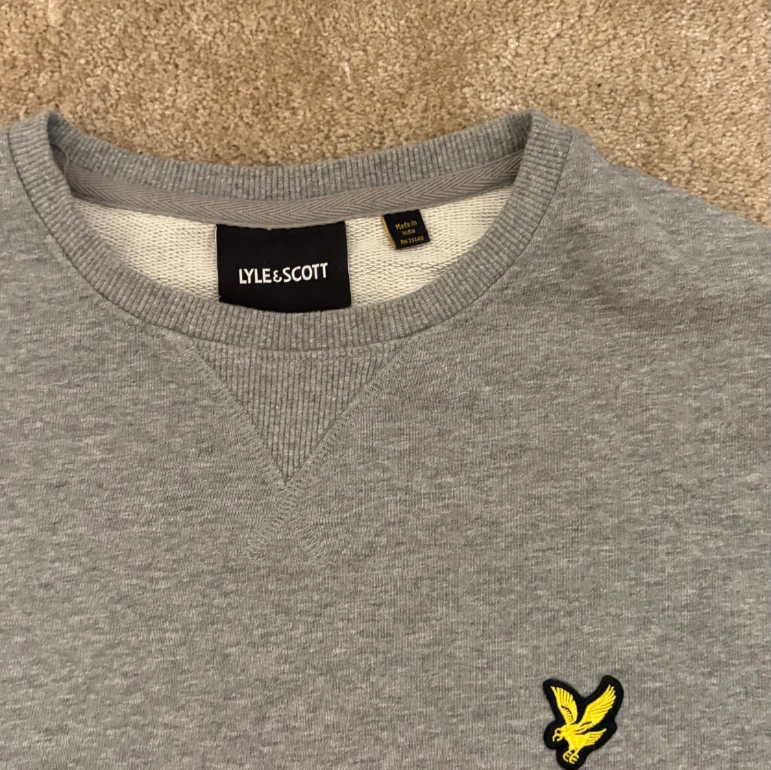 Grå Lyle & Scott tröja - 4