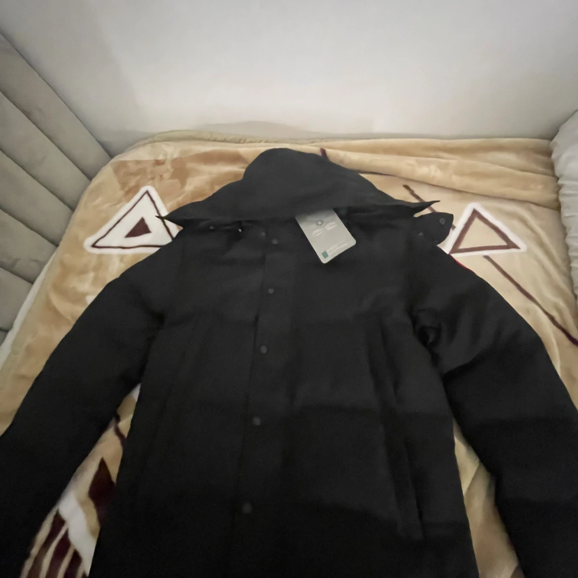 Svart dunjacka från Canada Goose S - 4