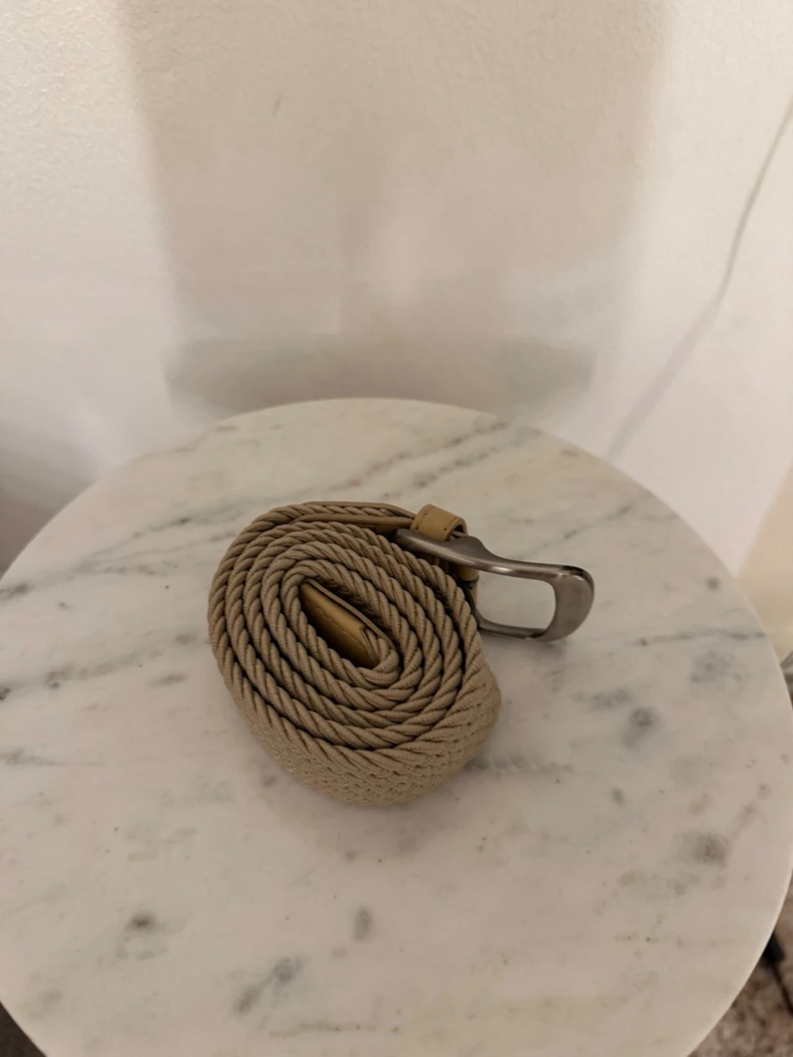 Beige Flätat Bälte🥯 - 1