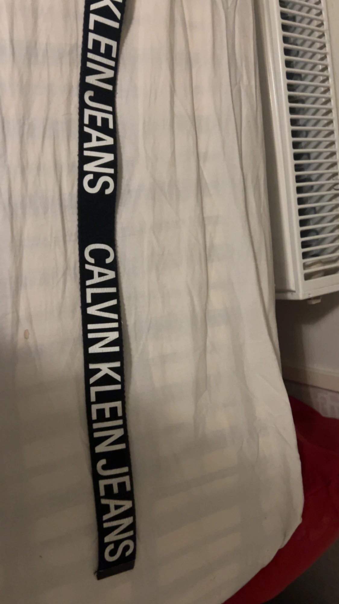 Calvin Klein svart bälte - 1