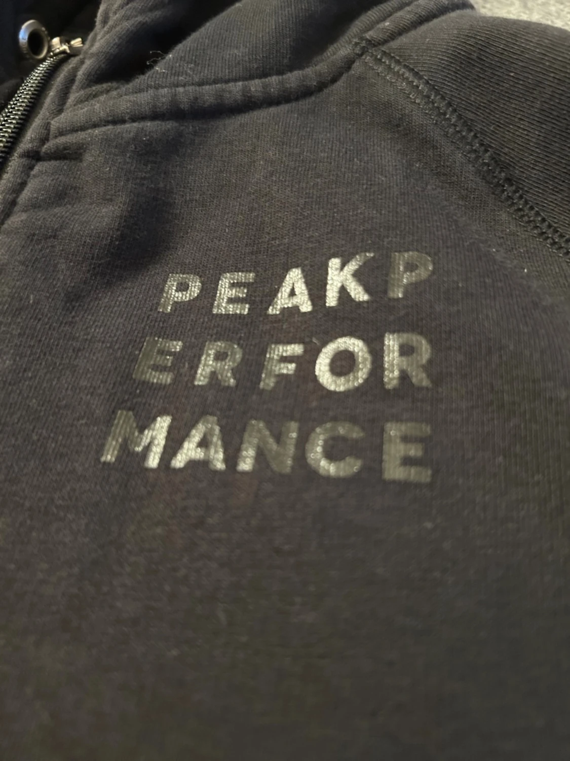 Peak performance  - 1