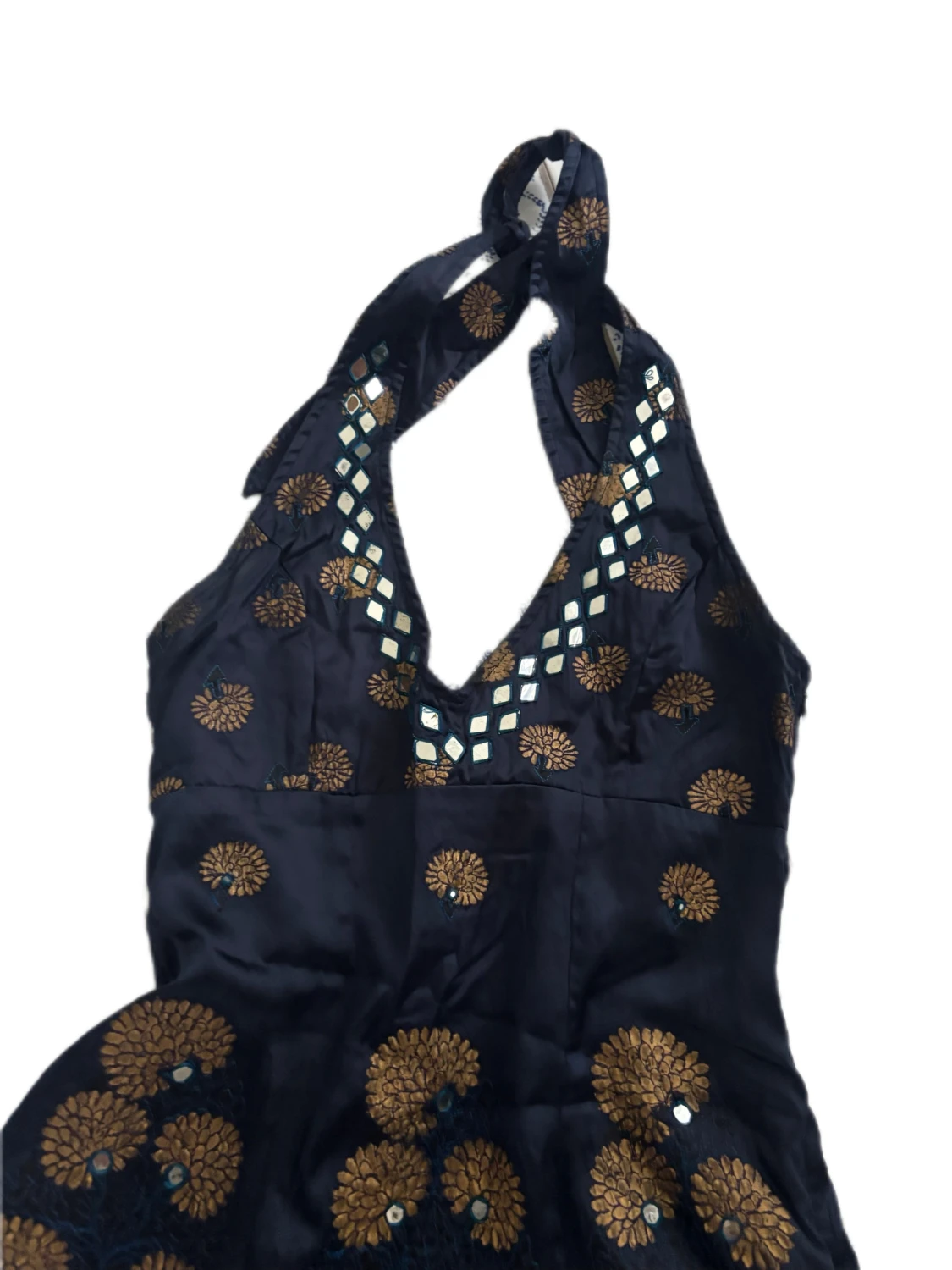 Halterneck klänning 100% siden silke Coast  - 1