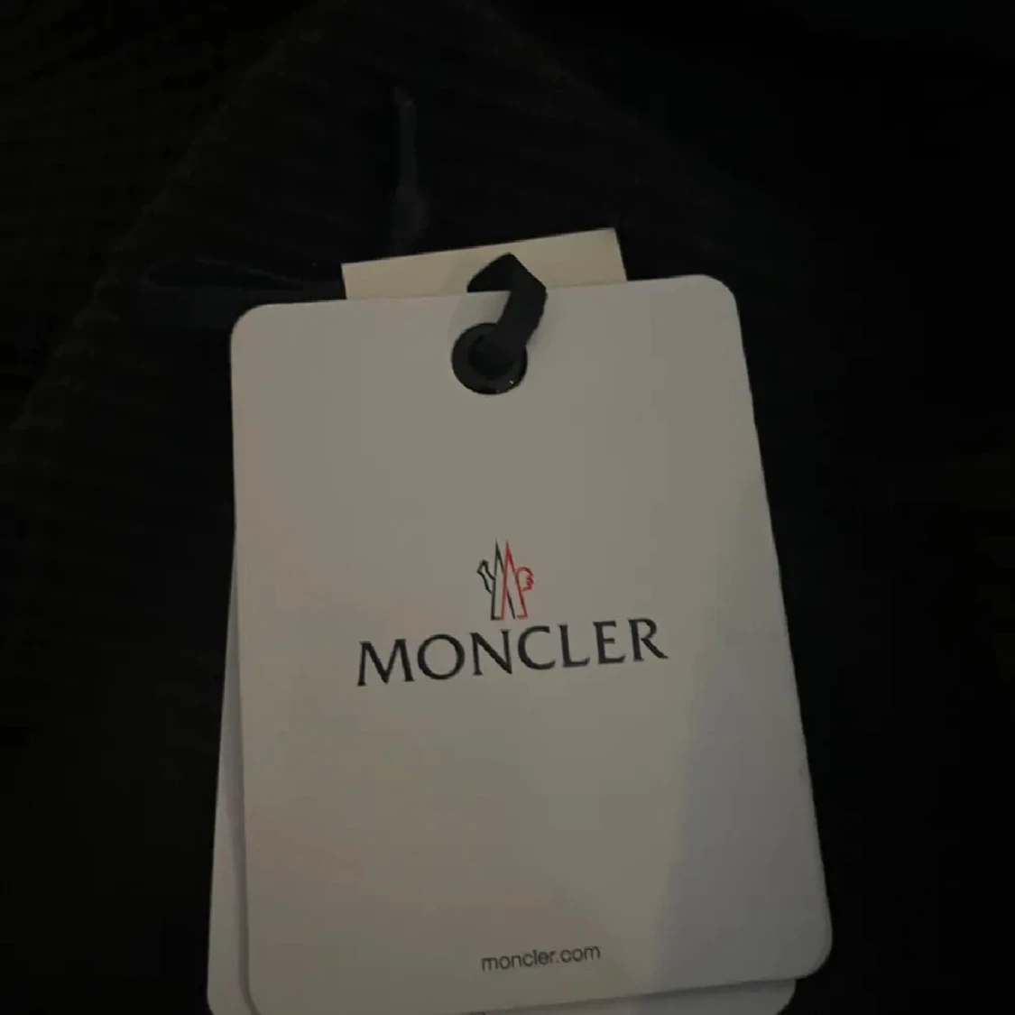 Mörkblå moncler cardigan  - 3