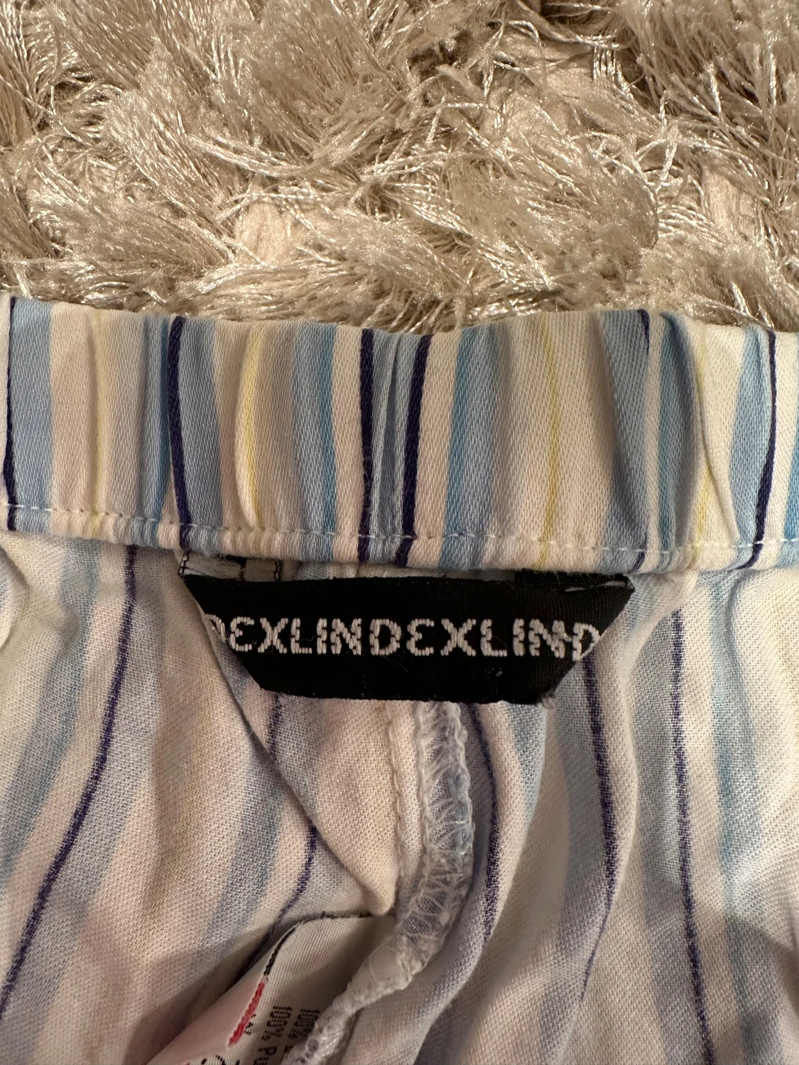 Randiga bomullsbyxor från Lindex - 1