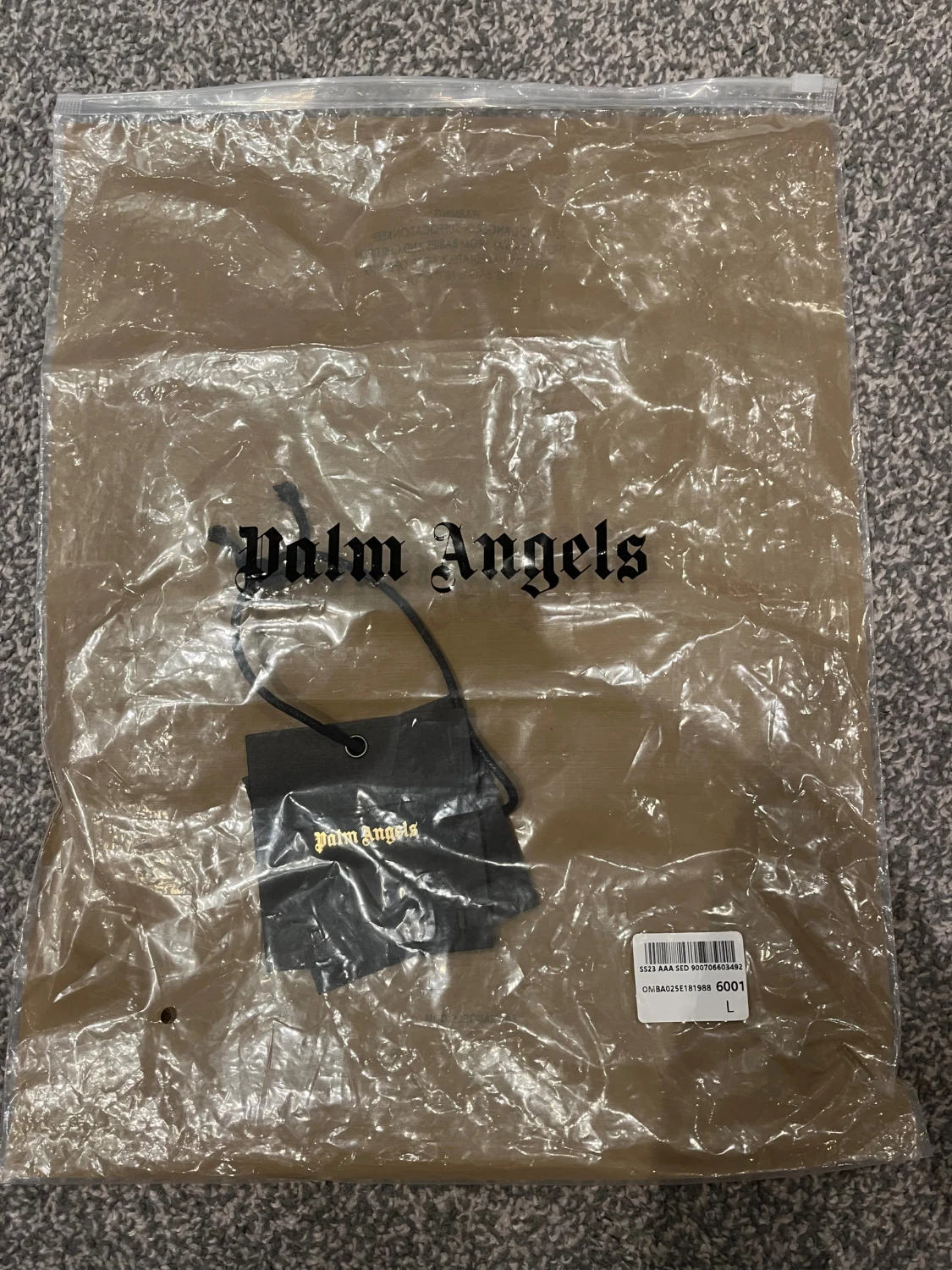 Palm Angels blå trackpants med vita ränder - 4