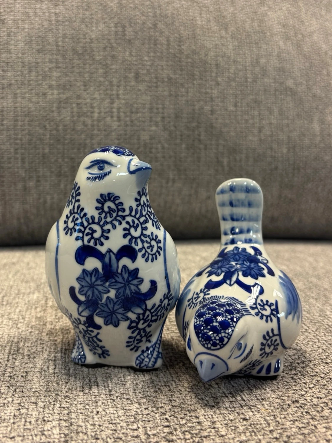 Två stycken porslinfåglar - 1