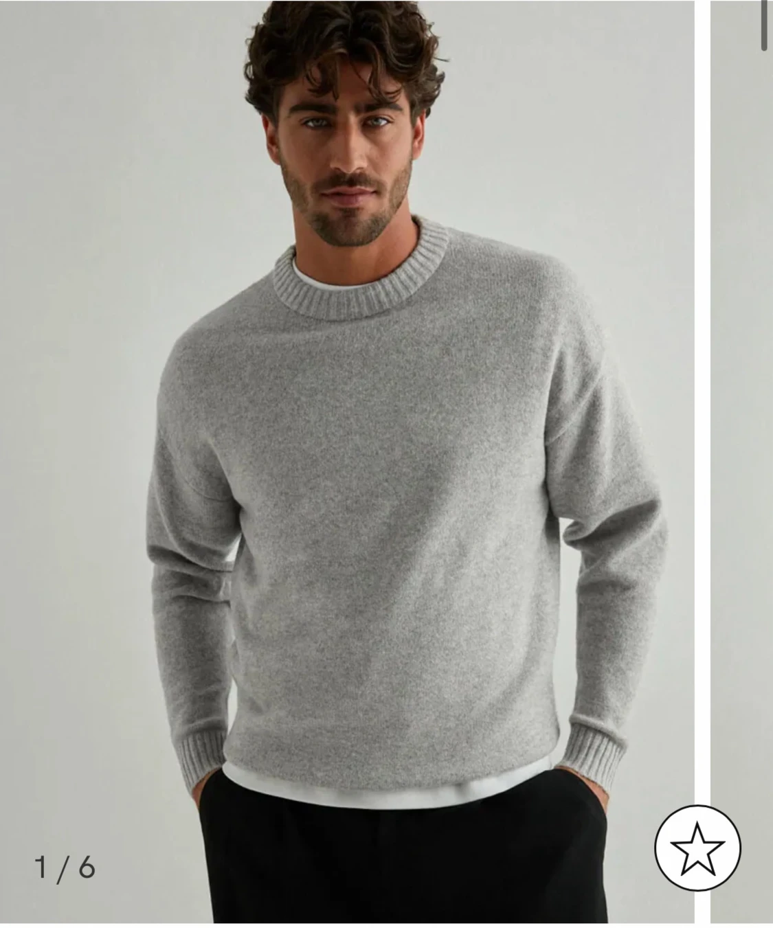 Grå stickad tröja från Jack & Jones - 3