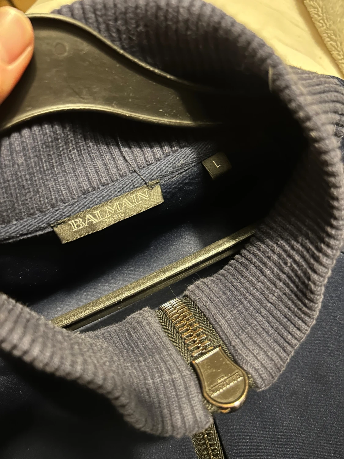 Mörkblå sipper från Balmain Paris - 3