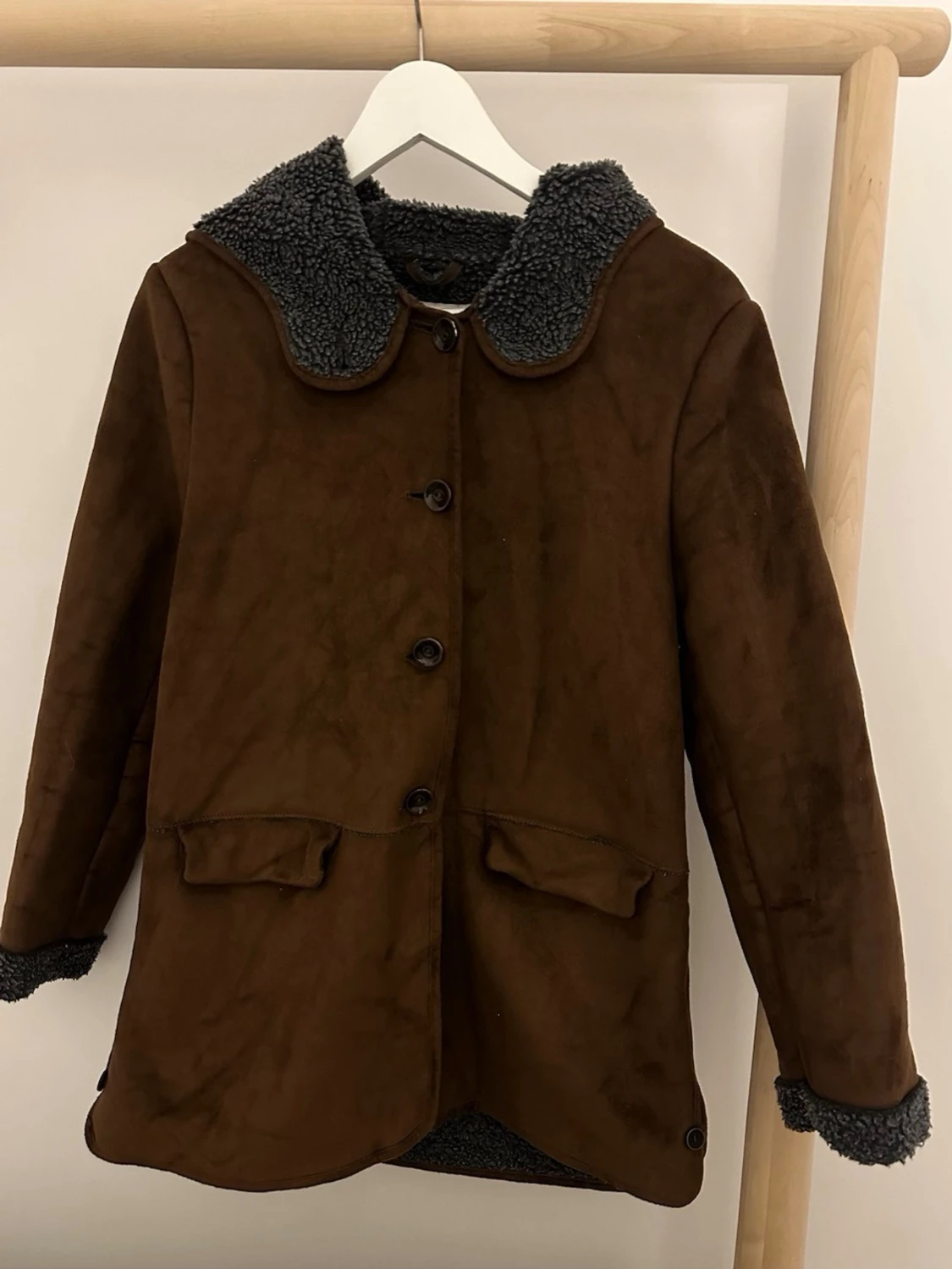 Brun jacka från Zara Girls