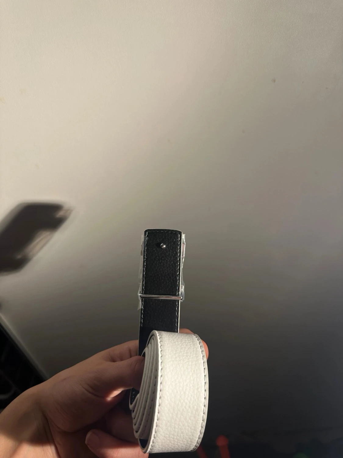 H stil bälte i vit! - 2