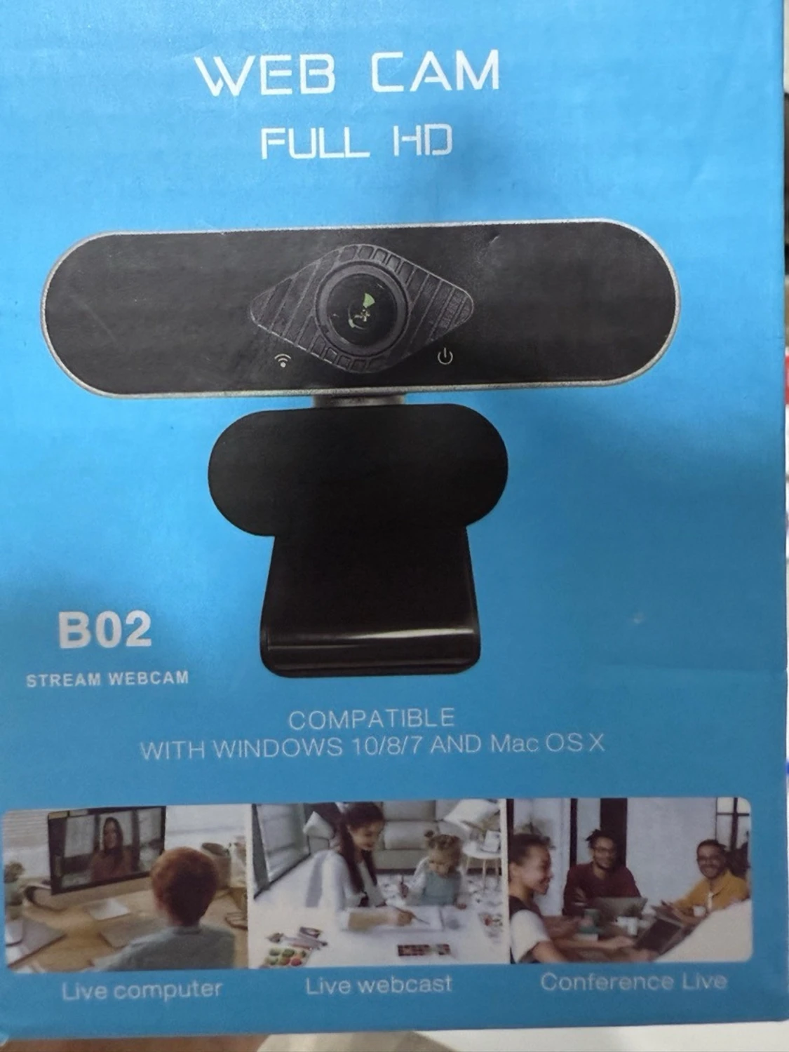 B02 Stream Webcam Full HD - 1