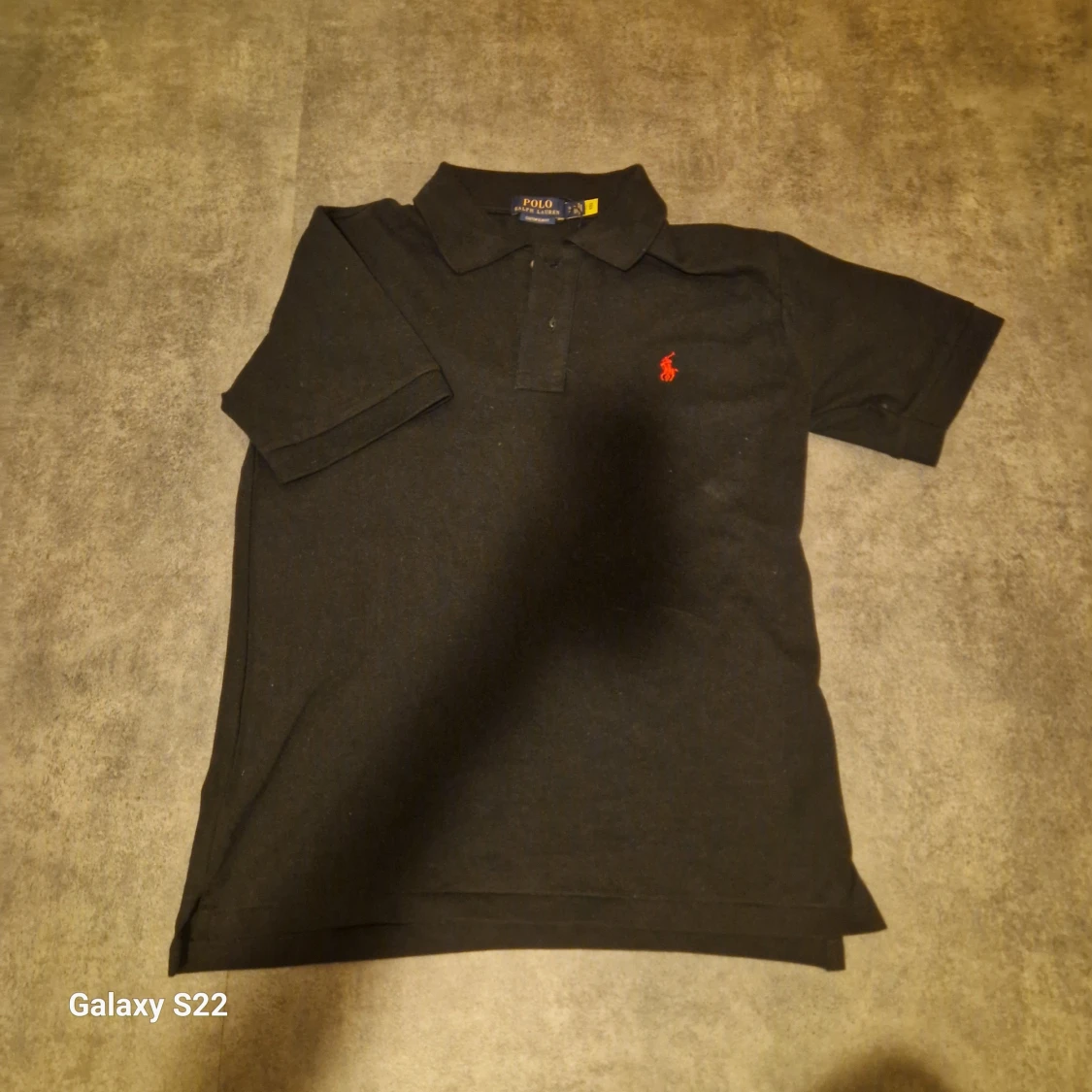 Svart pikétröja Polo Ralph Lauren S - 1