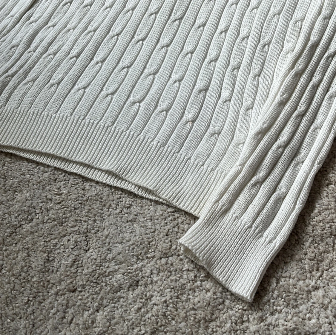 Morris kabelstickad tröja - 3