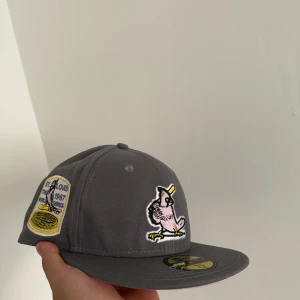 Grå St. Louis Cardinals keps 59FIFTY - Snygg grå 59FIFTY keps från New Era med St. Louis Cardinals broderad på framsidan och ett patch för 1967 World Series på sidan. MLB-logga baktill. Platt skärm och klassisk passform, tillverkad i bomull. Perfekt för dig som gillar baseball och streetwear.