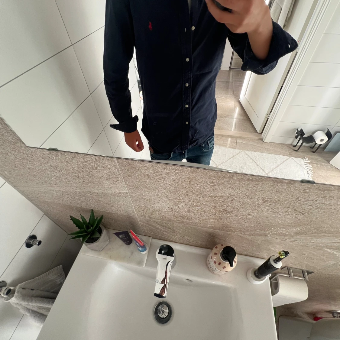 Mörkblå skjorta från Ralph Lauren - 3