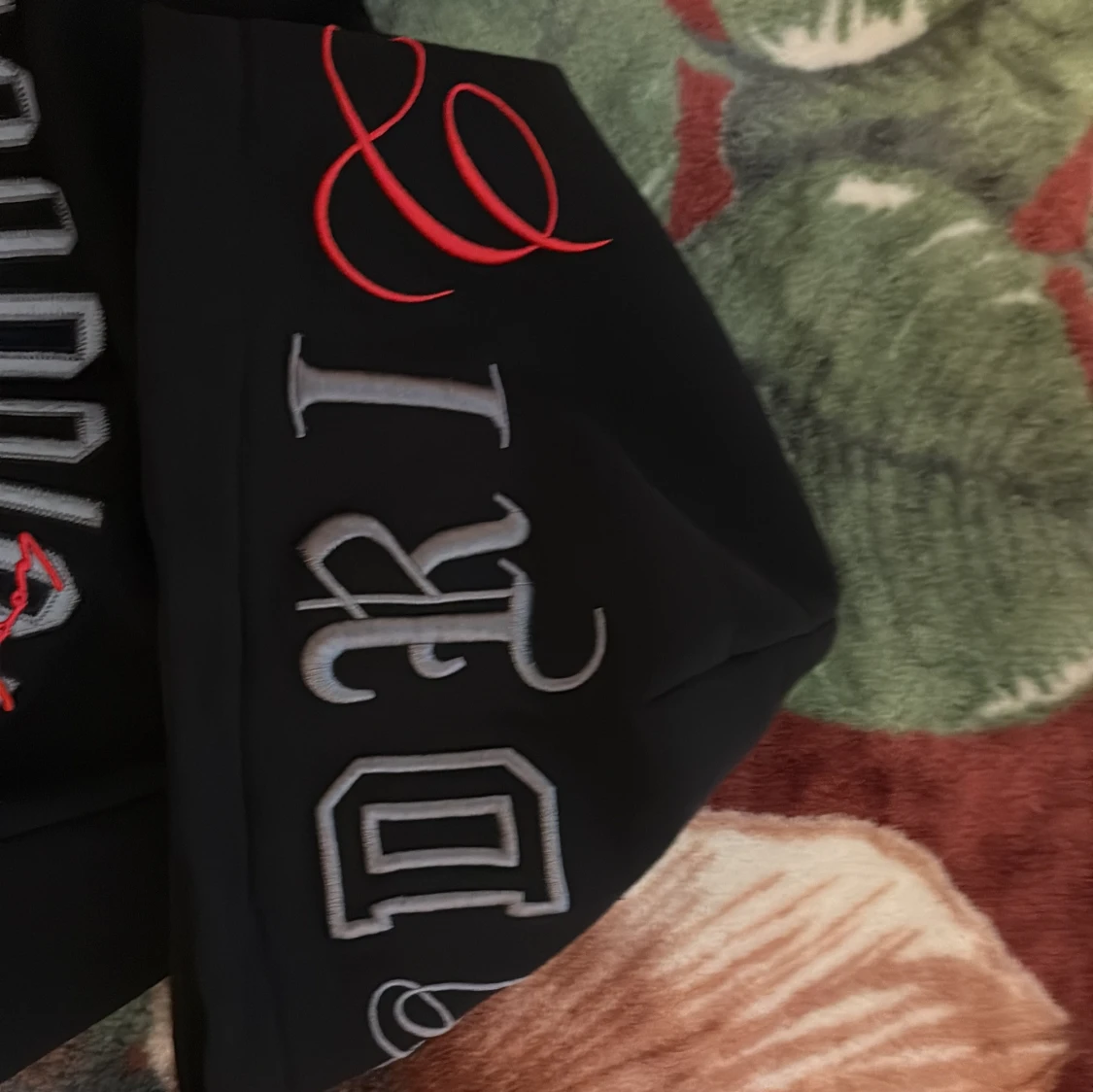 Svart Hoodrich hoodie  - 3