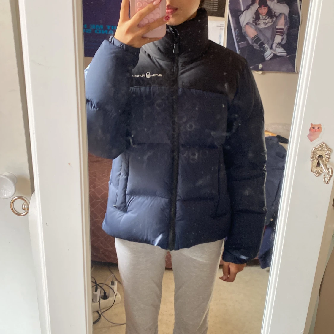 Mörkblå Sail Racing pufferjacka S - 3