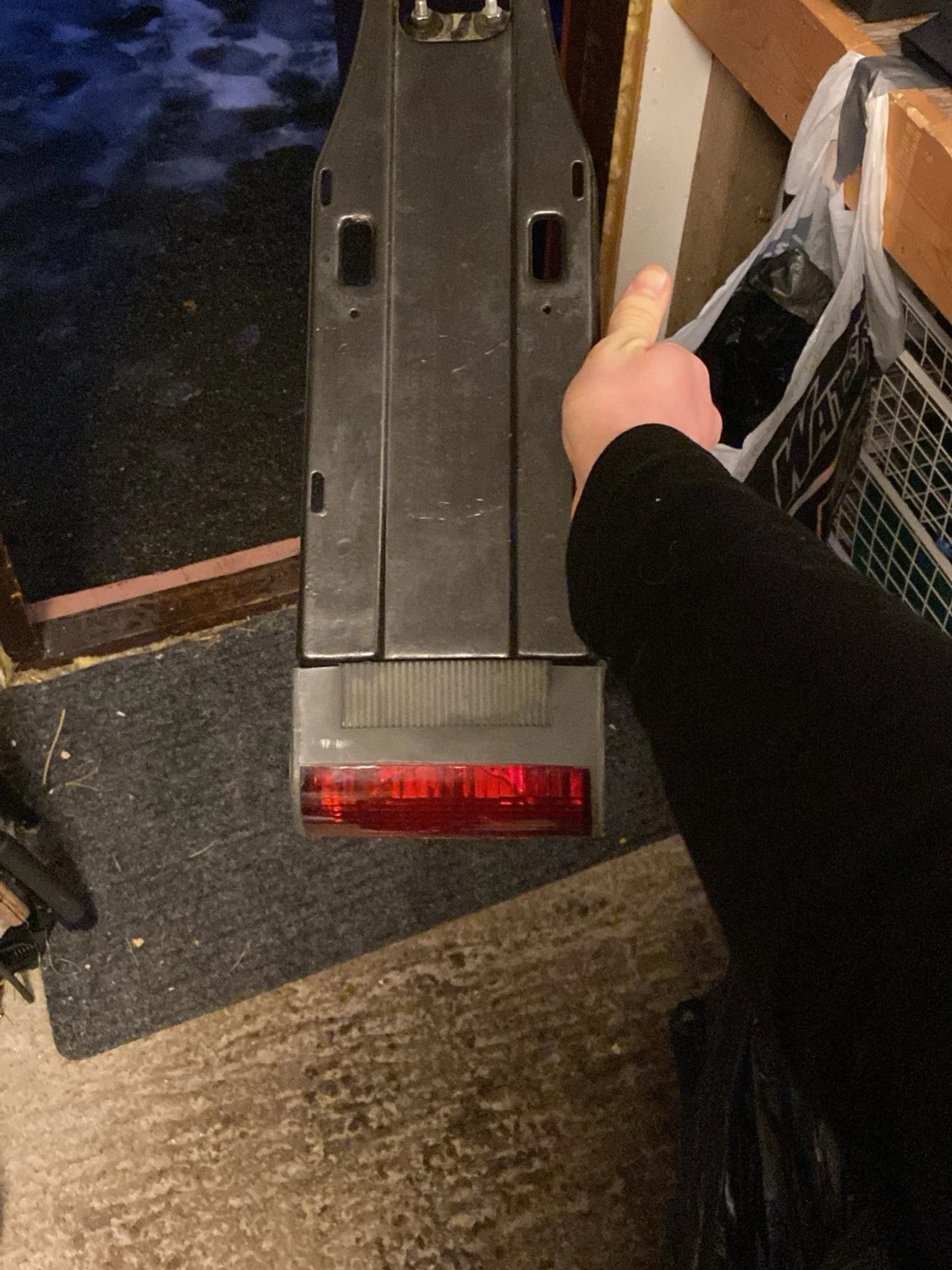 Ciao packethållare/bakstänka 