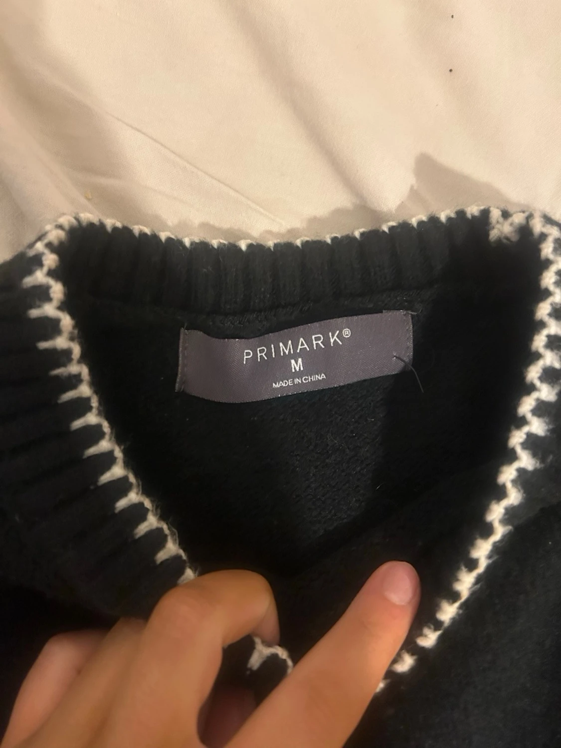 Svart stickad tröja från Primark - 5