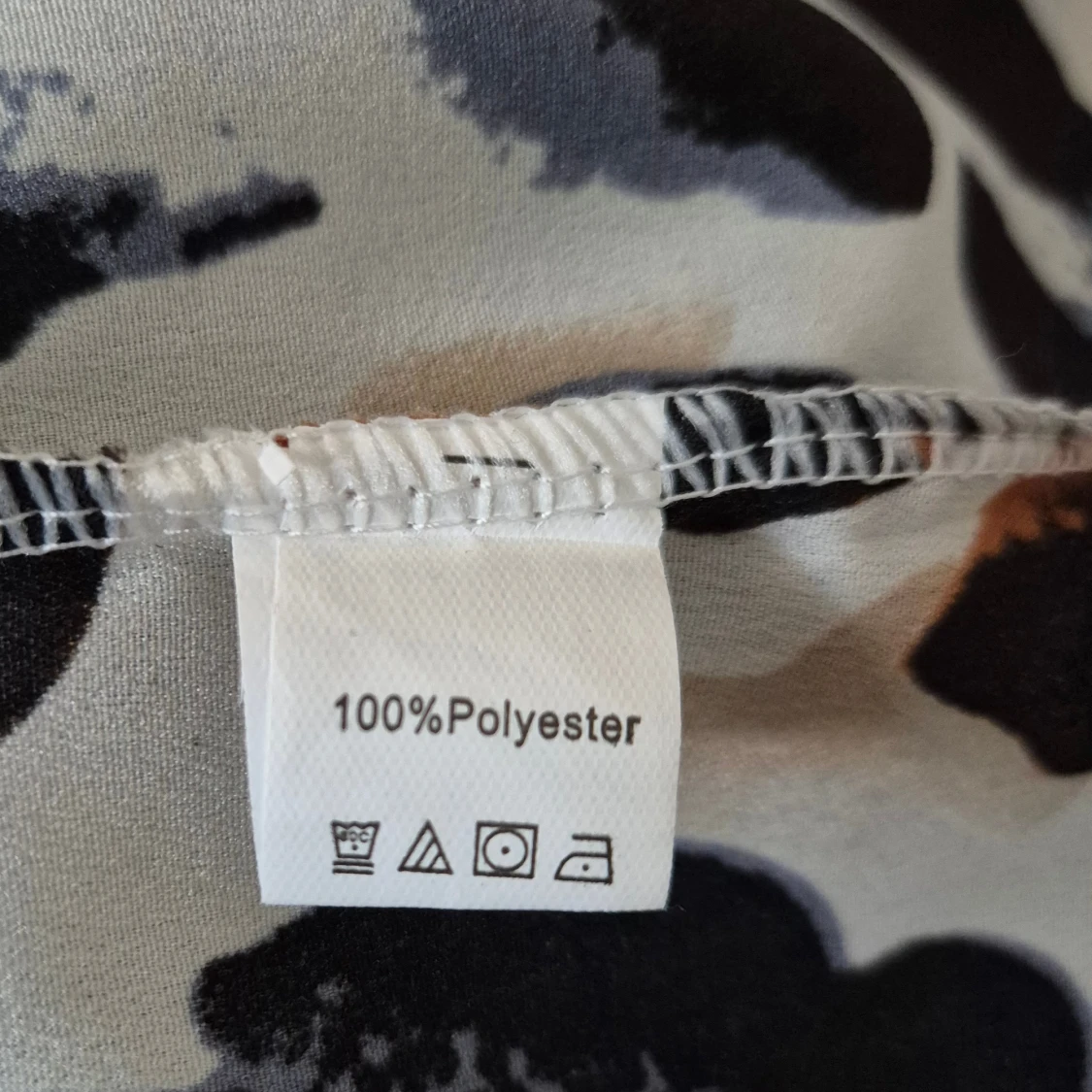 Läcker flerfärgad blus * stl L * bara axlar - 2