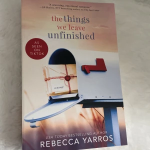 The Things We Leave Unfinished - Helt nytt skick, aldrig läst. Pris kan diskuteras