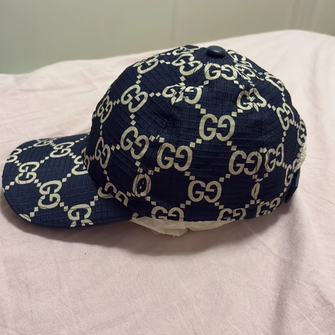 Mörkblå Gucci keps  - 1