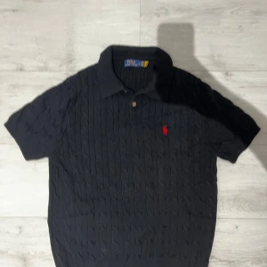 Ralph Lauren black polo knit shirt - Size L