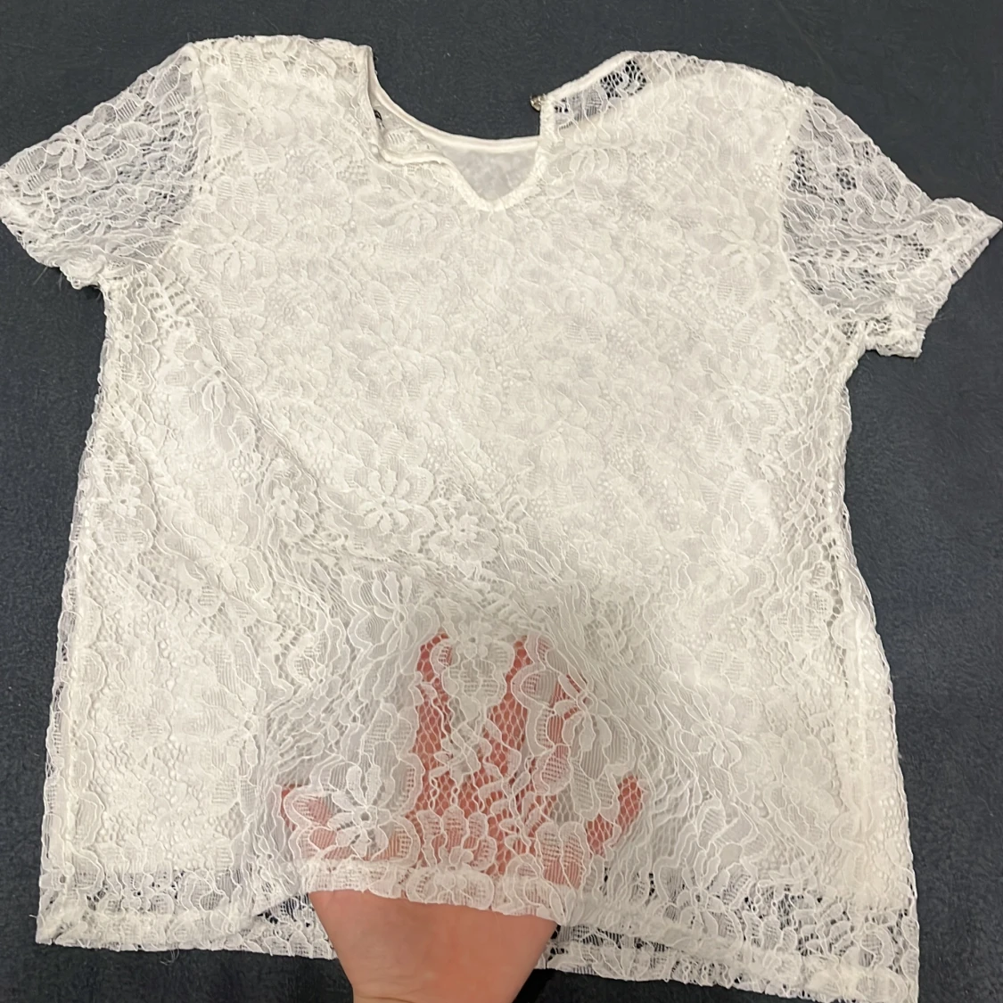 Vit spetsblus från Hailys - 1