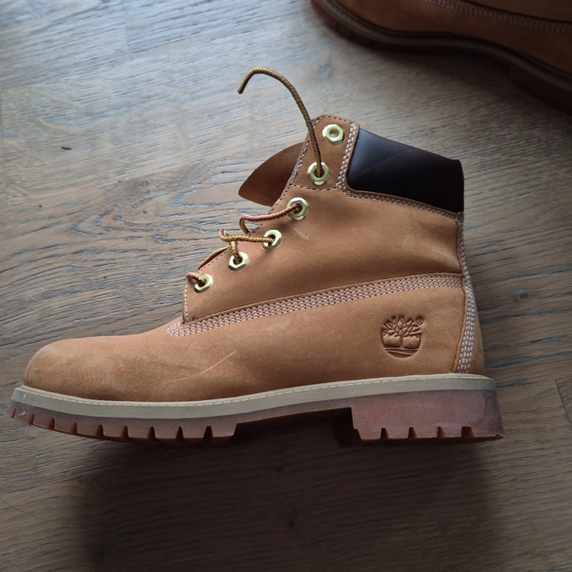 Timberland boots i brun mocka - 1