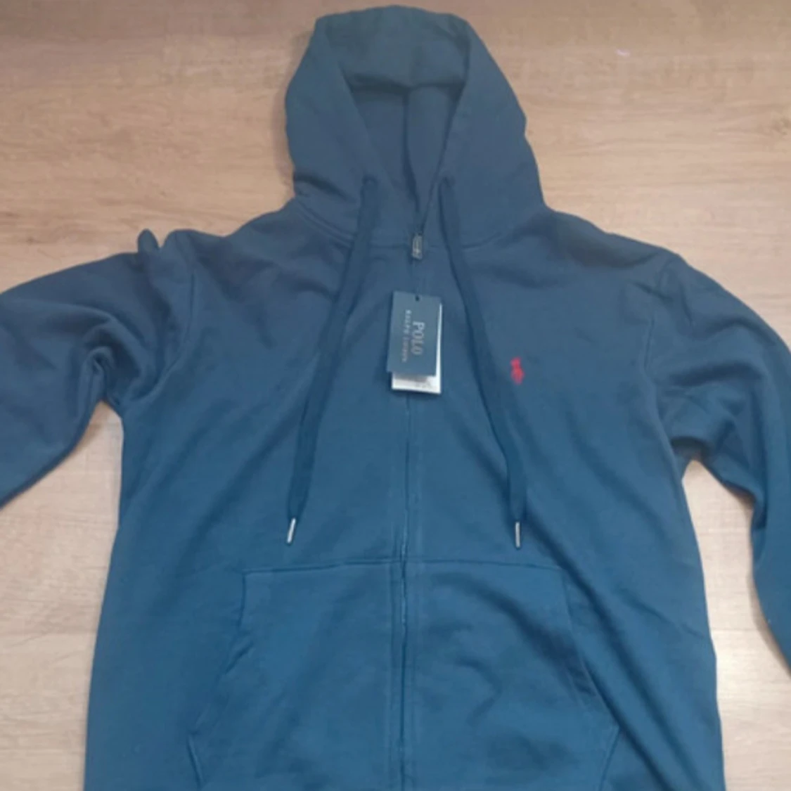 Marinblå hoodie från Polo Ralph Lauren