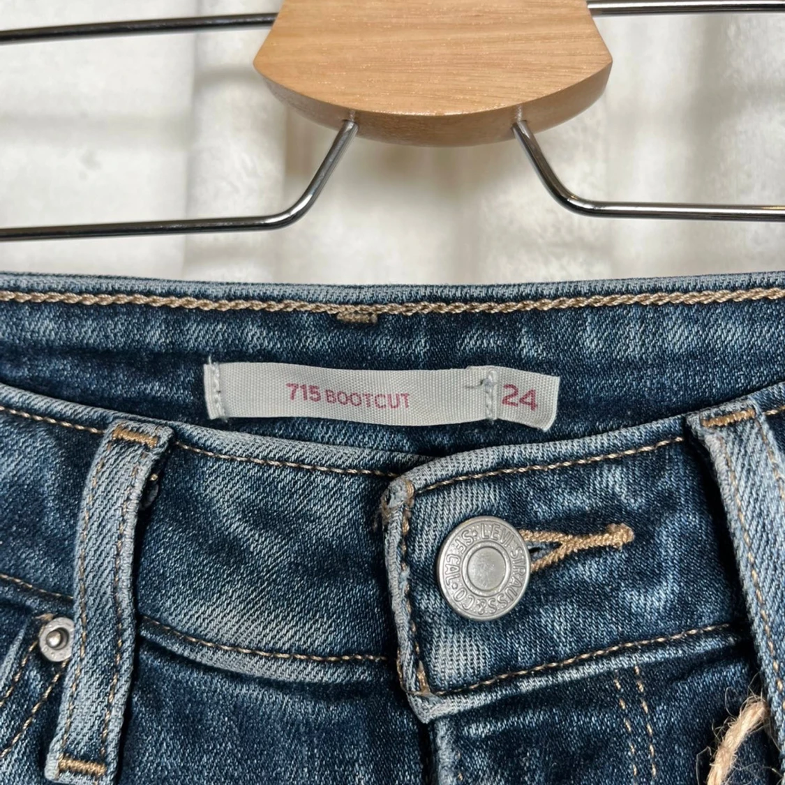 Levi's 715 Bootcut jeans blå - 2