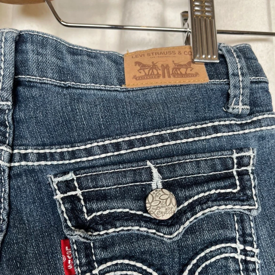 Levi's Bootcut jeans med kontrastsömmar - 4