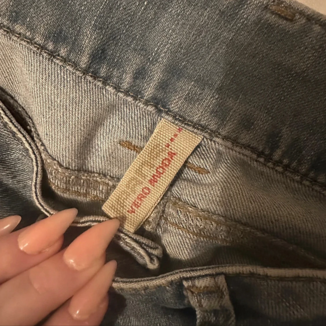 Lågmidjade bootcut jeans - 4
